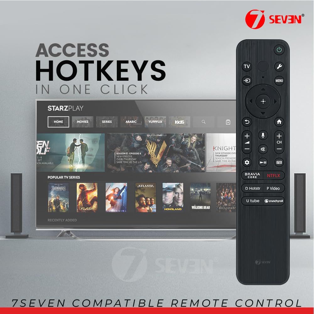 テレビ rm-p70 SONY Buy 7SEVEN® Compatible with Sony Tv Voice Remote RMF-TX810U Model