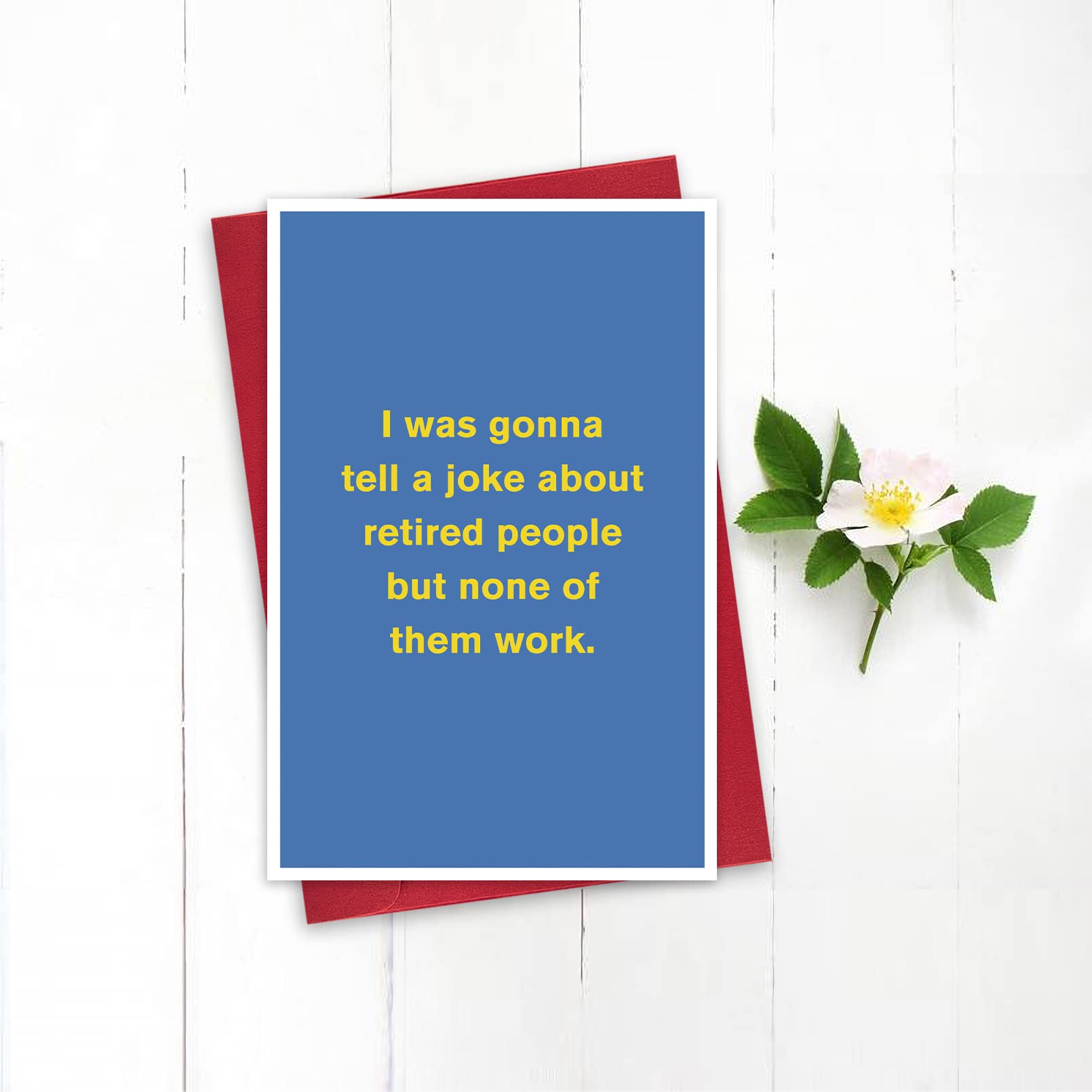 Lustige Ruhestandskarte – „You Quitter“ Mit Humorvollem Büro-Spruch, Recycelbar, Aus UK