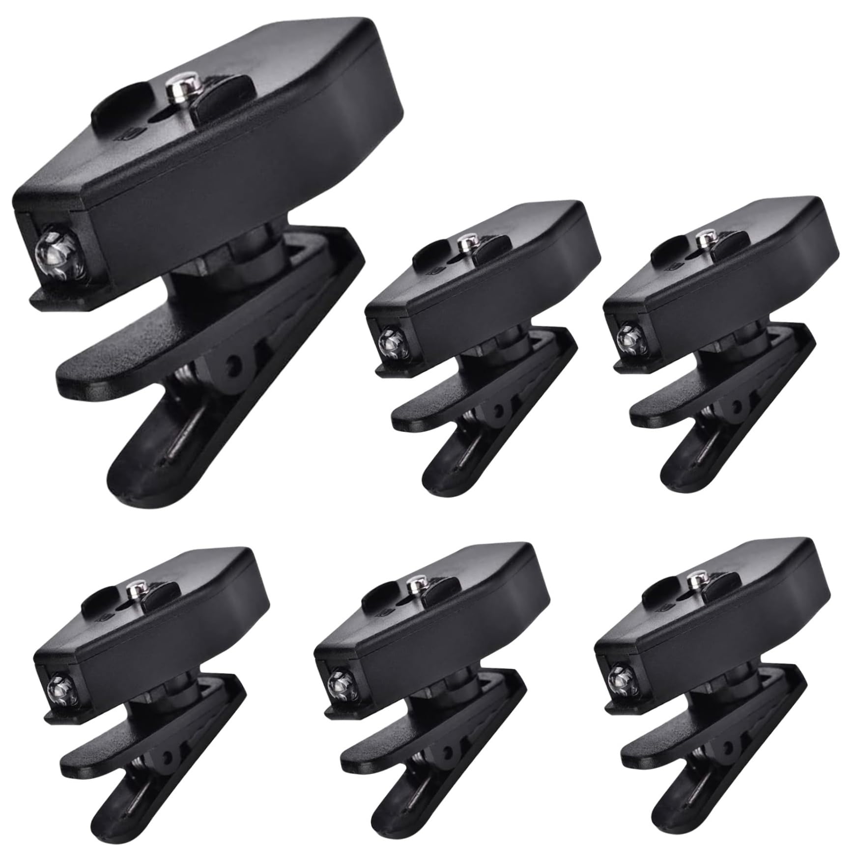 Mini luz de libro para evitar la fatiga ocular pack de 6 linternas ligeras de clip 8