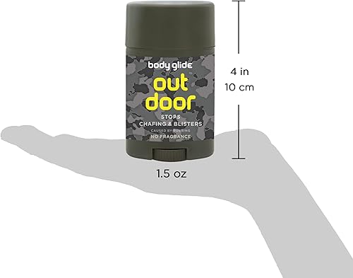 Miniatura 4 de BodyGlide Bálsamo antirozaduras para exteriores (1.5 onzas) y bálsamo antirozaduras Body Glide Original  Sin rozaduras