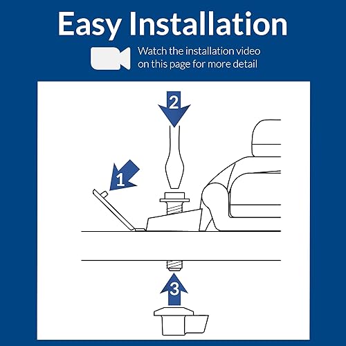 Miniatura 5 de BEMIS BB540 000 - Asiento de inodoro para bebé/niño pequeño compatible con inodoros American Standard y Eljer, madera esmaltada duradera, color