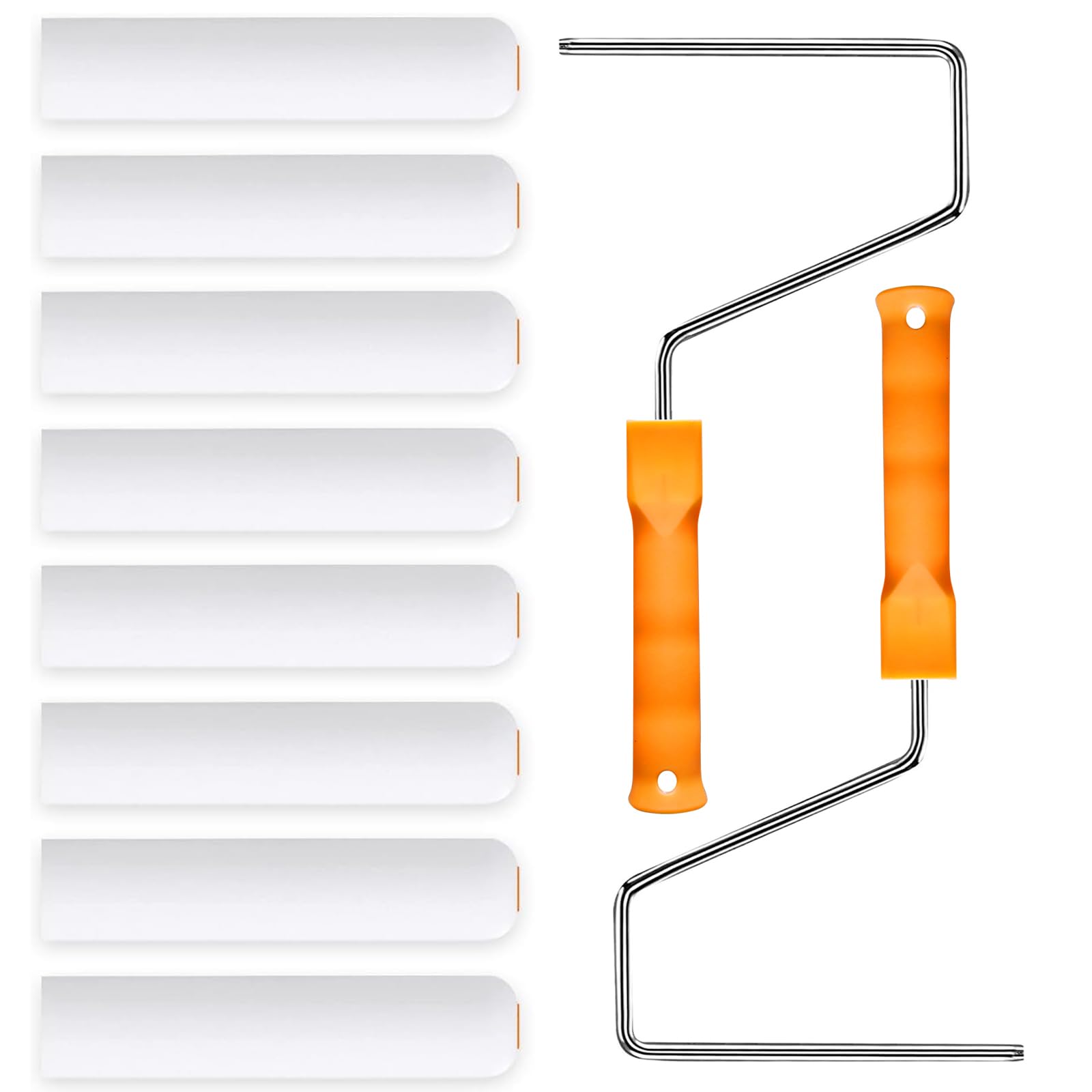 Rouleau de peinture blanc 15,2 cm lot de 10 manchons pour travaux