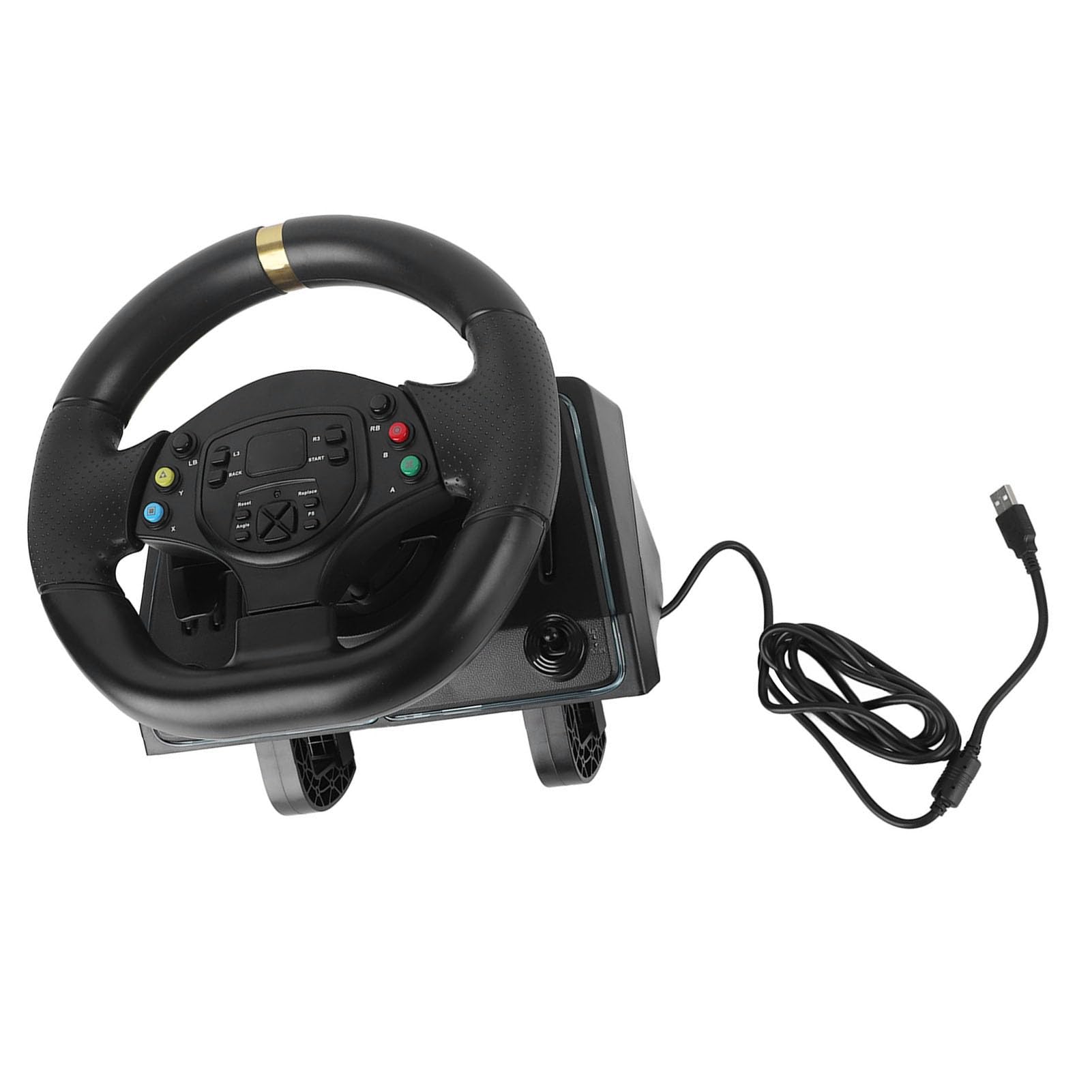 Volante de Carreras, Volante de Carreras de Simulación de Luz Universal para PC