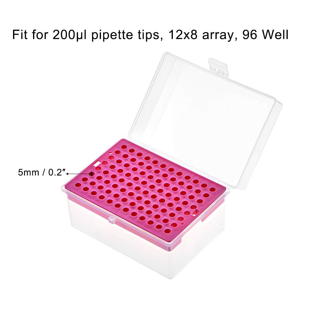 Pipettenspitzen Box 96-Well - Laborzubehör Für 200ul Spitzen