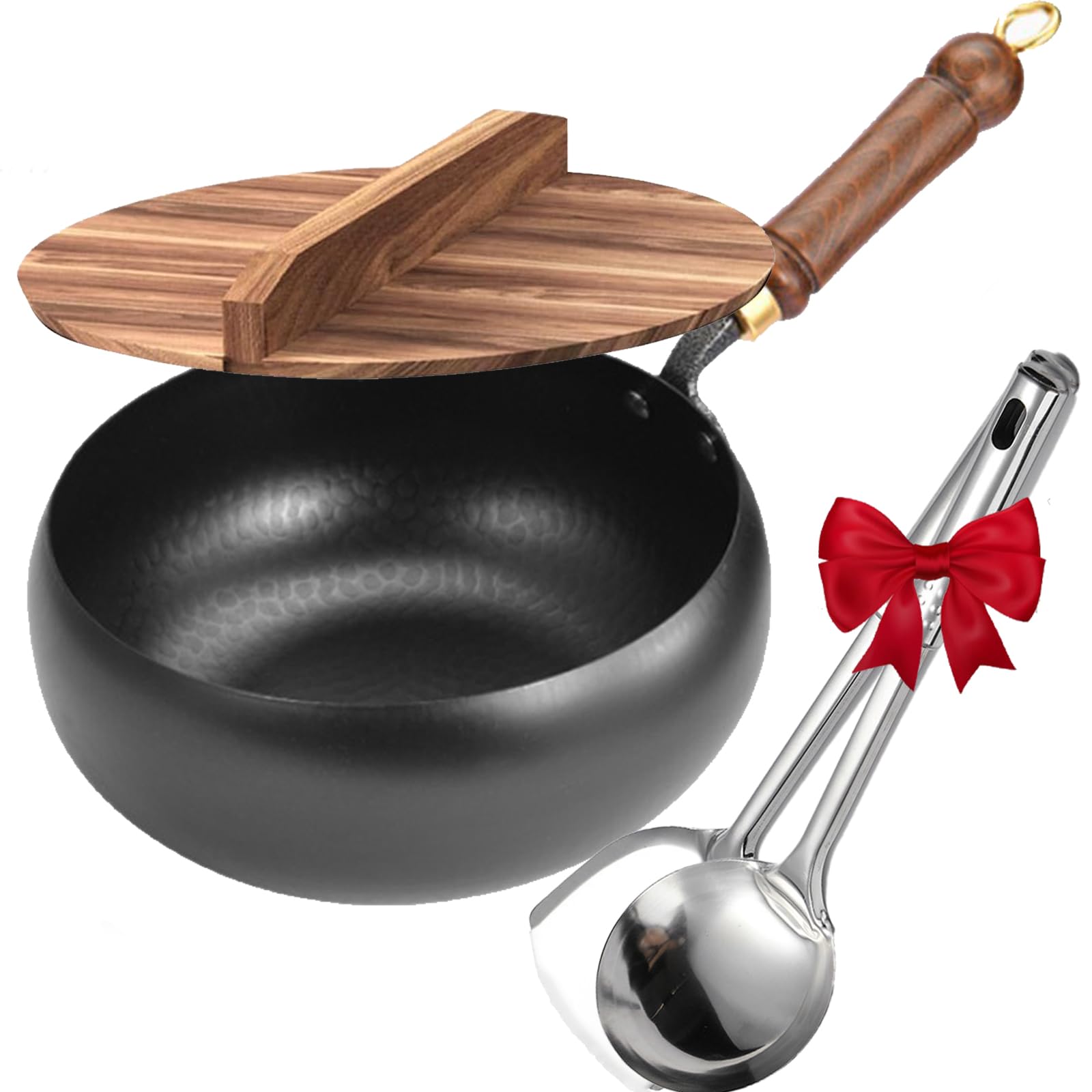 WUPKL Uncoated Iron Pan, Suntup Japanese, Japanese Iron Pan