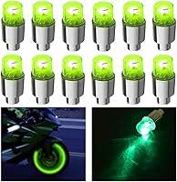 Vista 1 de 12 luces LED parpadeantes para rueda, luces para válvula de llanta de automóvil, camión, moto y bicicleta