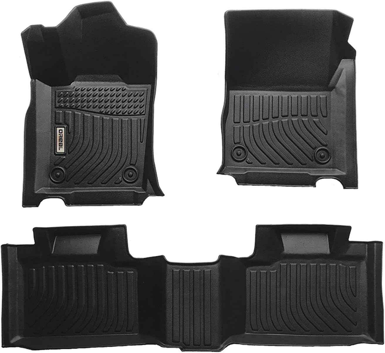 orealtrend Black Floor Mats Liners Replacement for Jeep