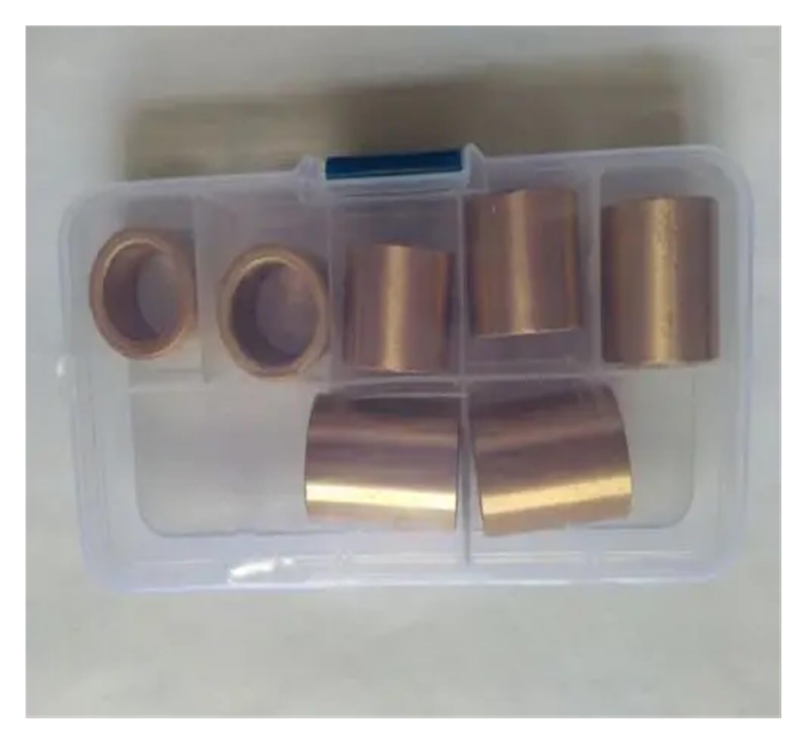 Keramik-Lager, 7 Stück 16 mm x 22 mm x 15 mm – 30 mm Pulvermetallurgie Öl Kupferhülse Messing Sets Sortiment