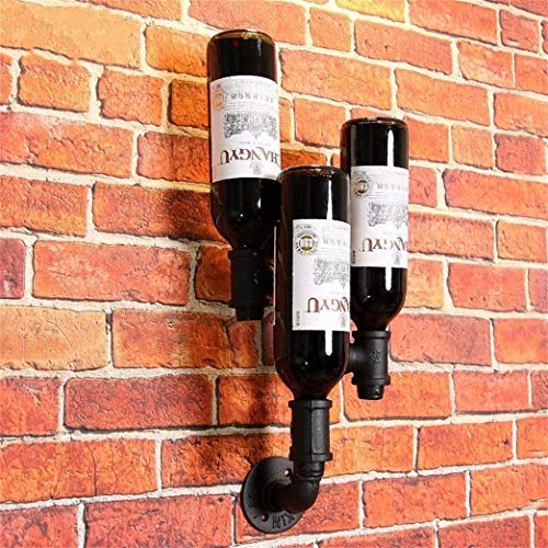 Étagère à vin murale industrielle pour créer un coin loft bistrot - 4