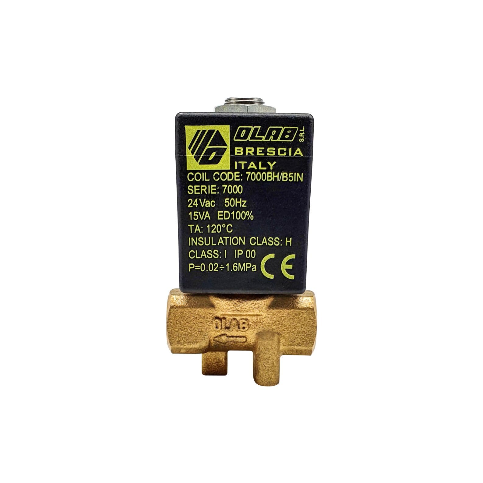OLAB 7000 zawór magnetyczny 24 V AC 15 VA 1/8 cala