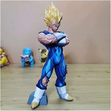 Amazon Co Jp Kyenui ドラゴンボールのアニメ図モデルベジータ像ホームデコレーション生活グッズ子供のおもちゃのギフトは27 5cm は27 5cm Size 27 5cm ホーム キッチン