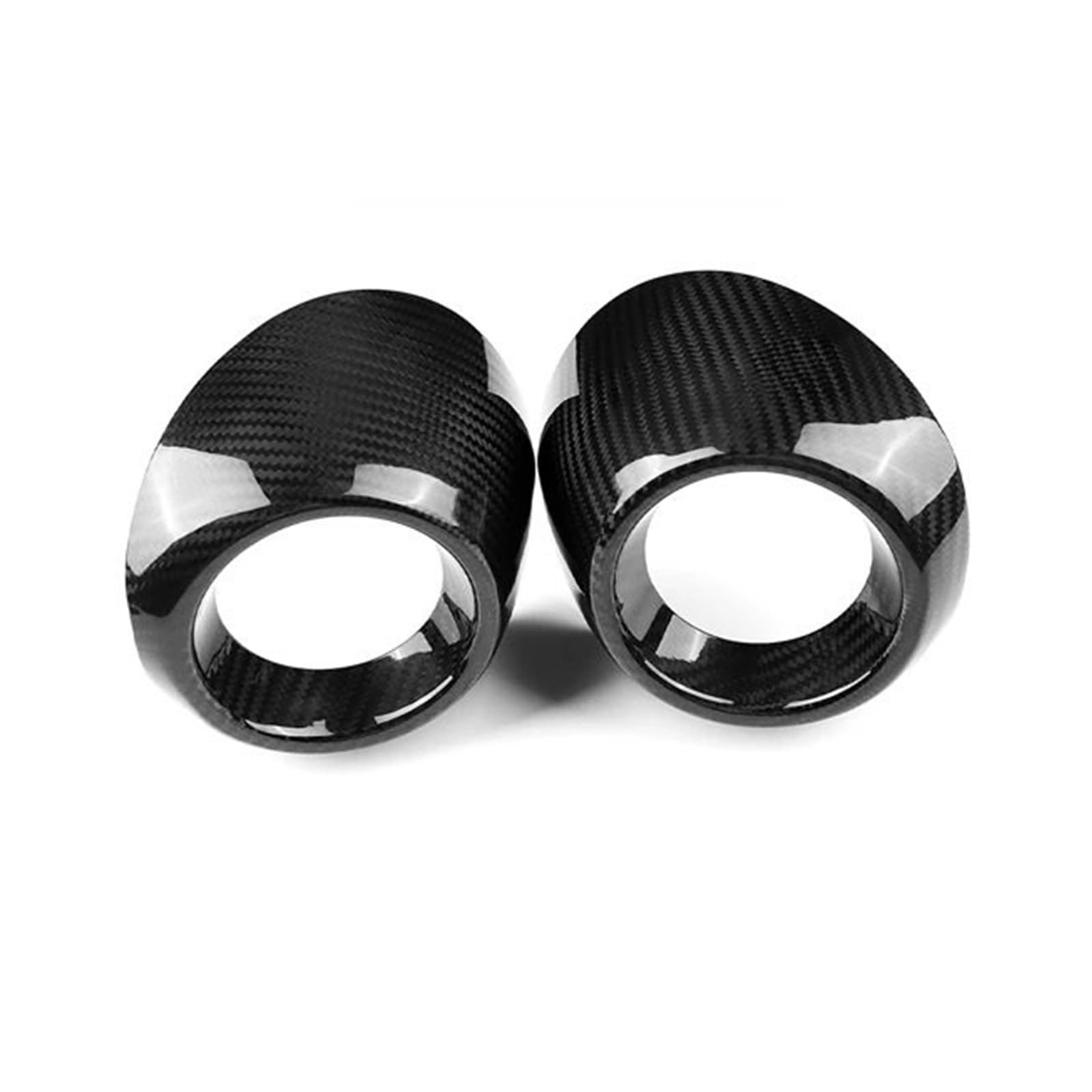 for Subaru for BRZ 2021 2022 2023 2024 LHD Car Air Conditioner Outlet Sticker Accessories Car Interior Mouldings(Black LHD)