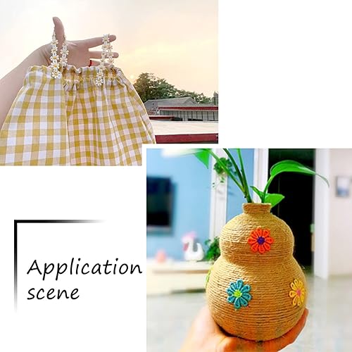 Miniatura 3 de Cintas bordadas de poliéster de 24 yardas, 8 estilos, apliques coloridos para costura, manualidades, boda, ropa, adornos