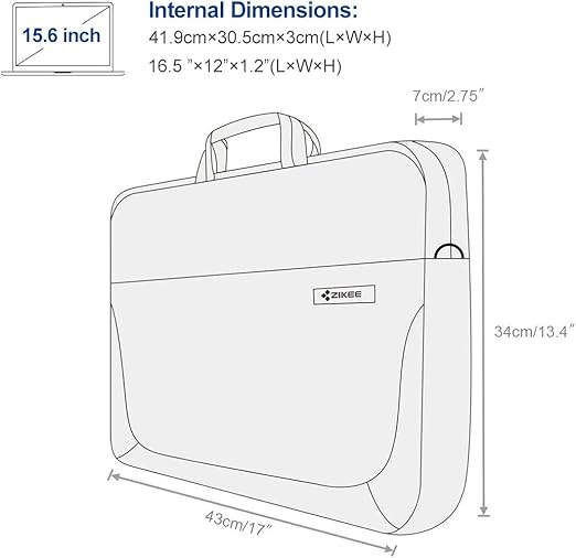 zikee laptop bag