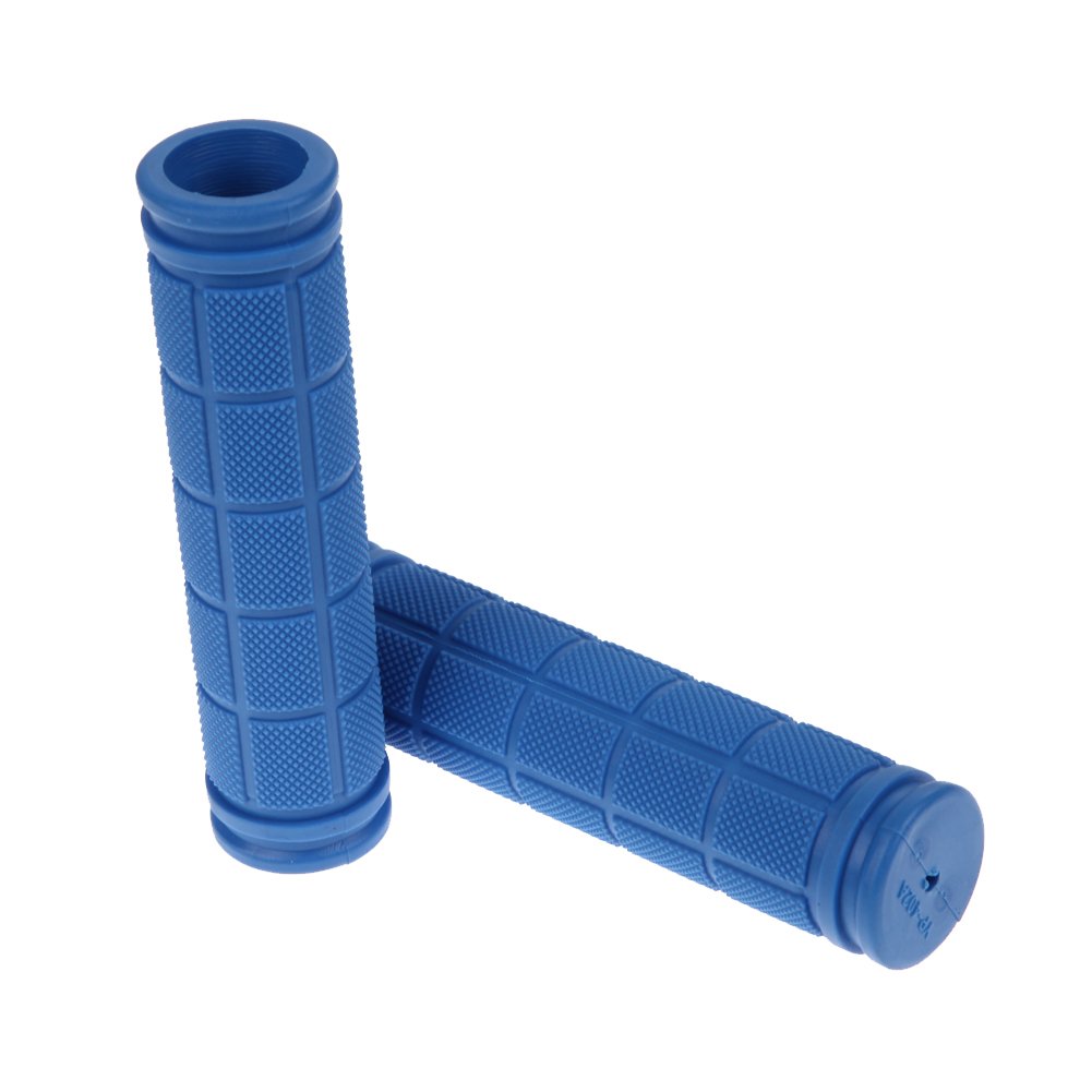 Coppia Manopole "Sport" In Gomma Colore Nero Per Bici 20-24-26 MTB Mountain Bike - Foto 6