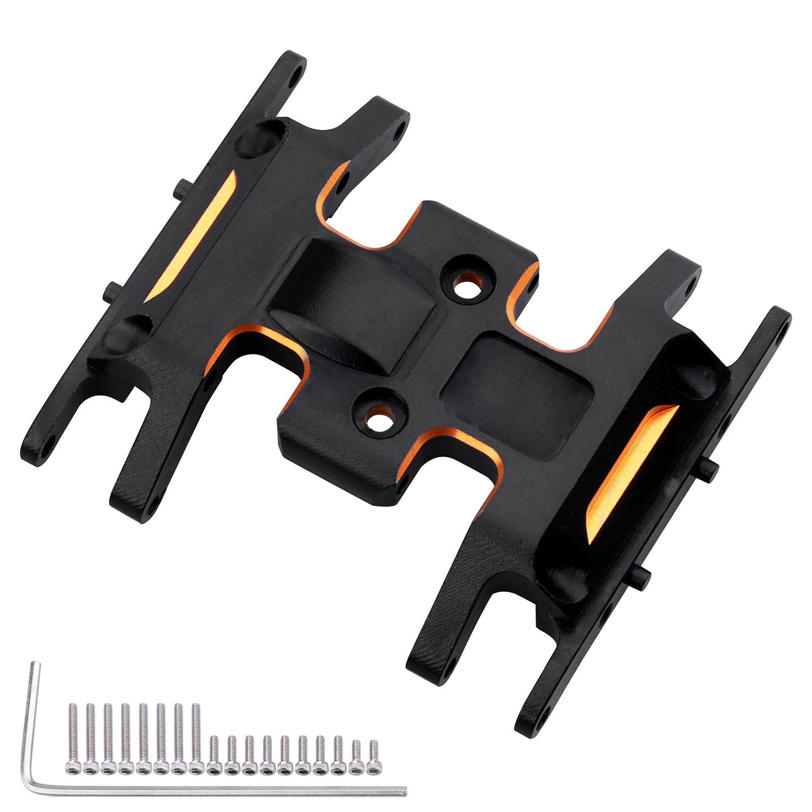 Aluminum Skid Plate for 1/24 RC Crawler Axial SCX24 Upgrades Accessories