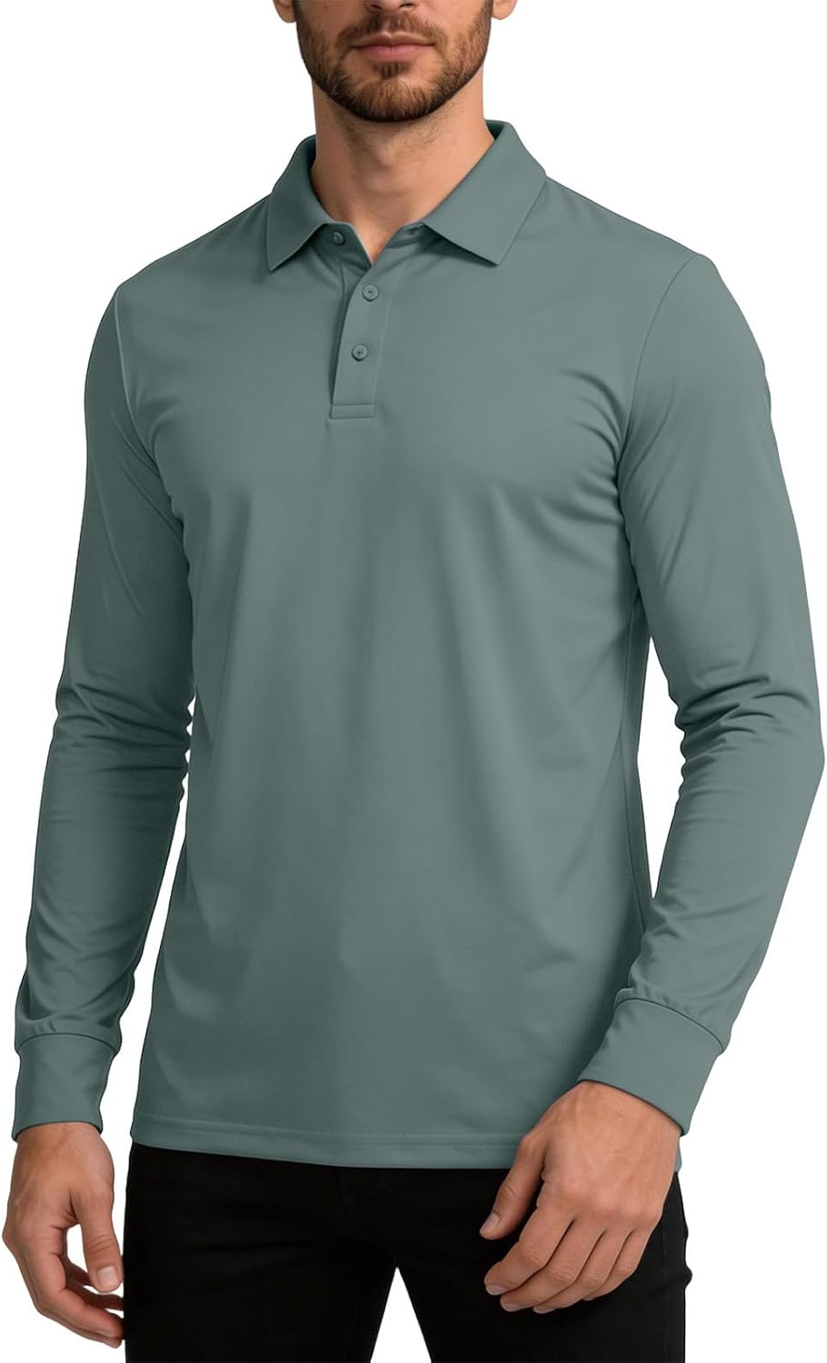 Long Sleeve Sun Shirt Men UPF 50+ UV & Sun Protection Swim Shirts Quick Dry Rash Guard Lightweight Fishing Shirts