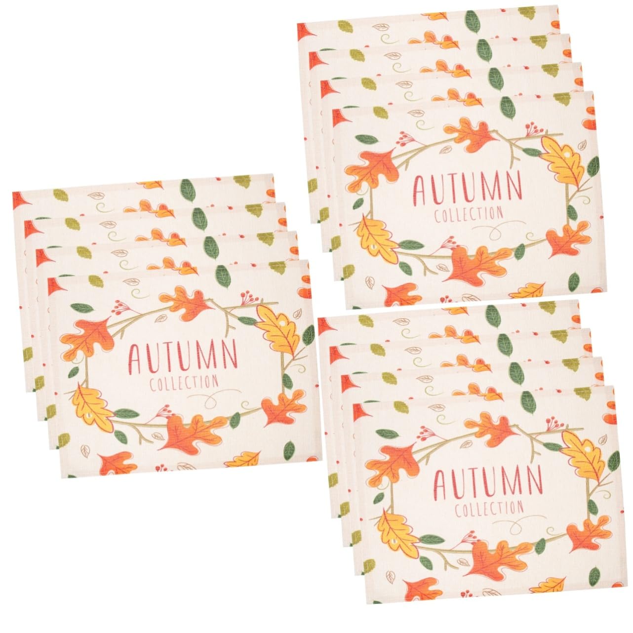 Décoration d'automne d'Halloween pour la maison avec sets de table Ciieeo