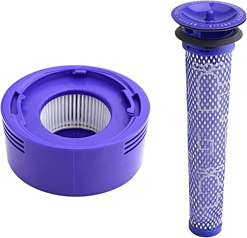 Goodsby Kit de repuesto Filtros HEPA para motor pre y poste para Dyson V7 V8 SV10 SV11 Absolute Animal Motorhead Aspirador Parte # 965661-01 y