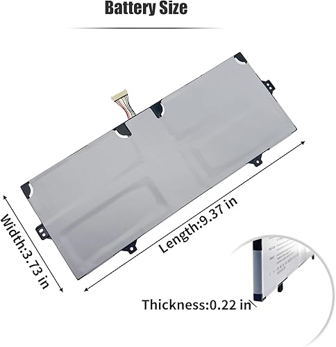 Miniatura 6 de Batería para portátil de 42 Wh 9JM71 compatible con Dell Latitude 5320 7320 7420 7520 Series Notebook 7FMXV TN2GY 4M1JN 1PP63 HDGJ8 MHR4G 11.4V 42Wh