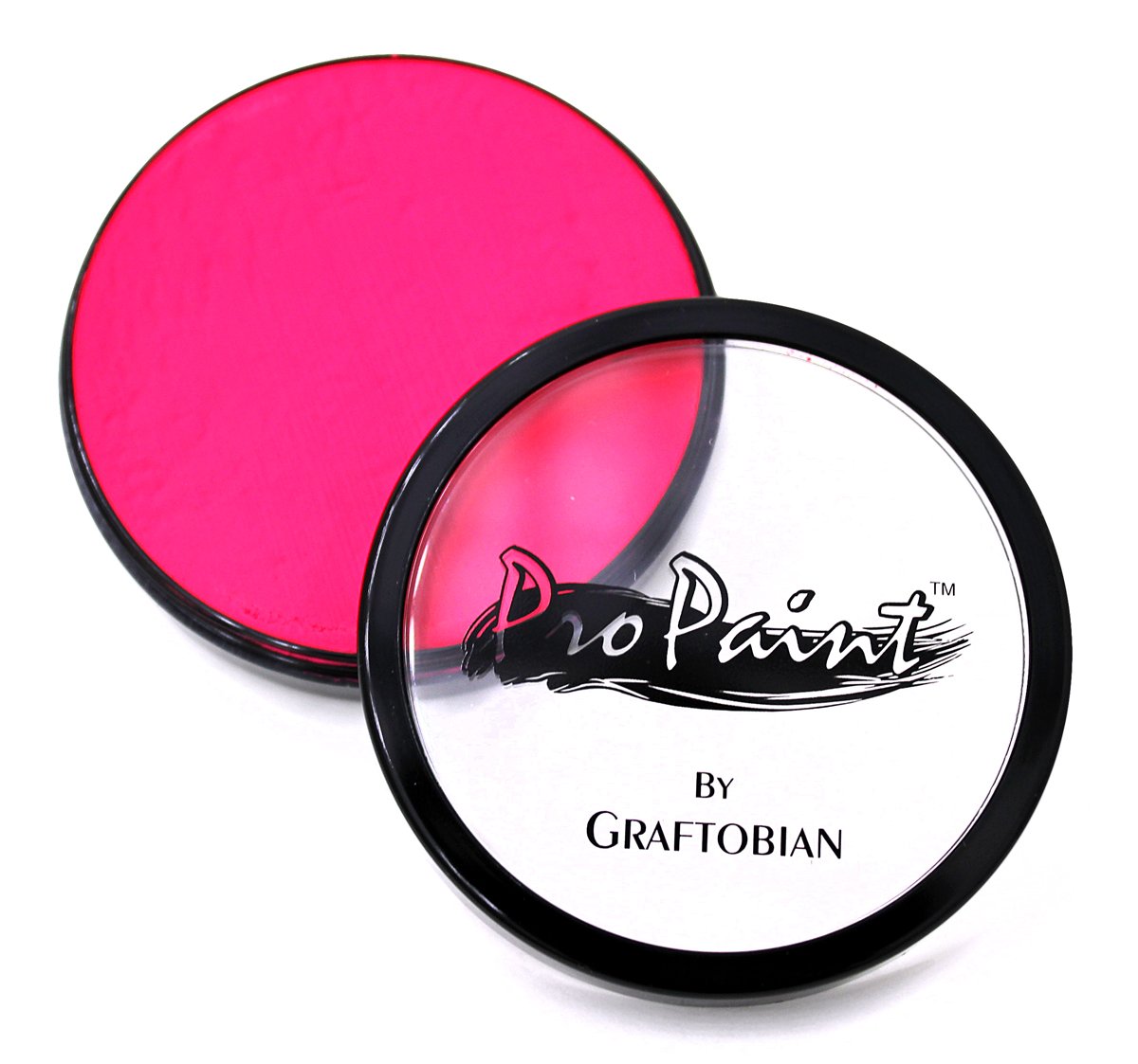 Graftobian Makeup ProPaint Face & Body Paint - Neon Shocking Pink 30ml - Halloween Makeup - Costume Makeup for Adults - Body Paints for Adults - Face Paint Makeup - Skin Paint - Makeup Paint - Neon - Shocking Pink