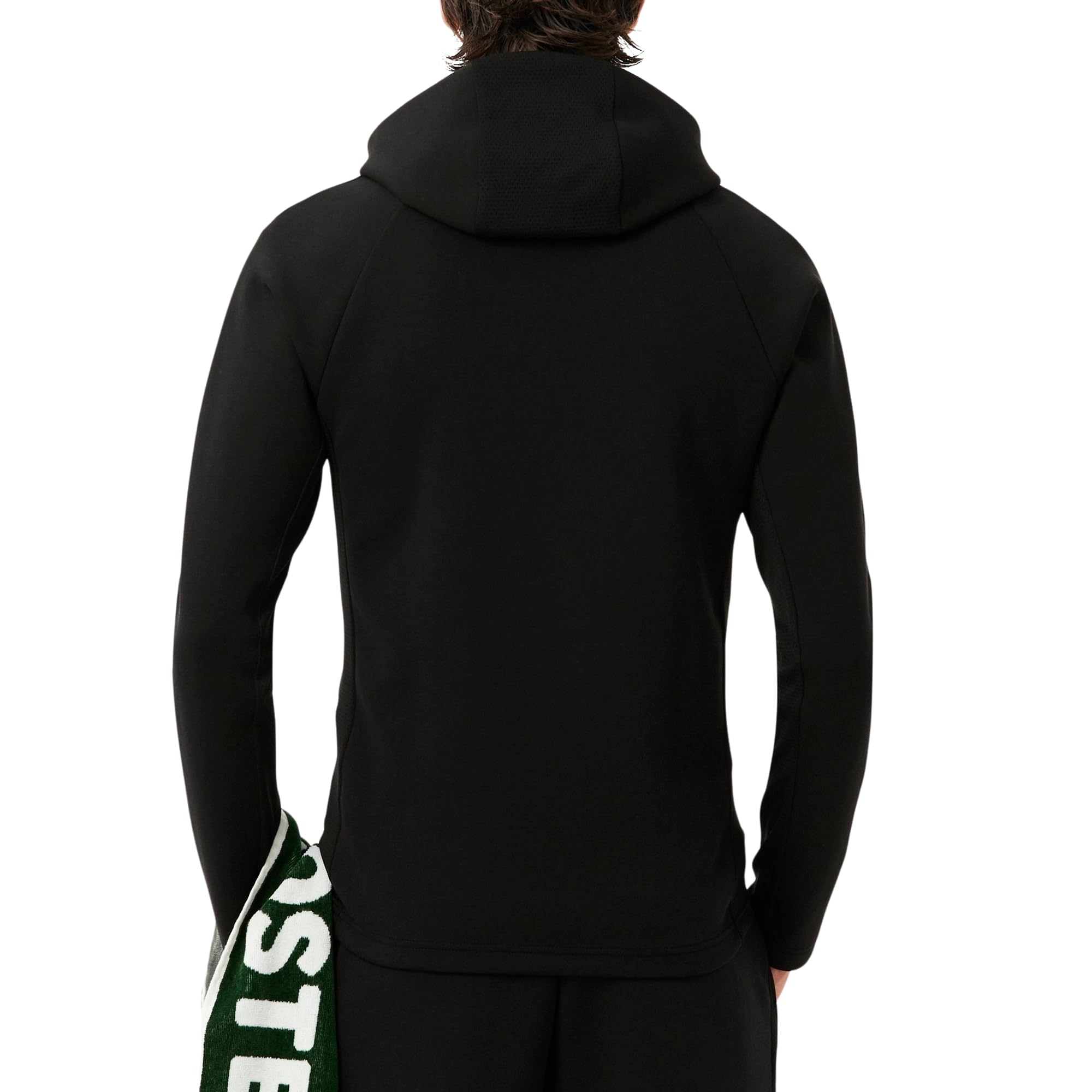 Lacoste Tennis Zip Hoodie Bluza z kapturem, Czarny/Czarny, L dla mężczyzn