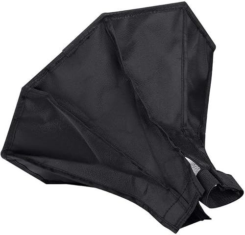 Miniatura 8 de Bewinner 11.8 in Softbox universal octogonal Speedlite, cámara digital portátil externa Speedlite flash difusor luz softbox plegable con