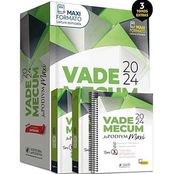 Capa do livro Vade Mecum Juspodivm Maxi 2024
