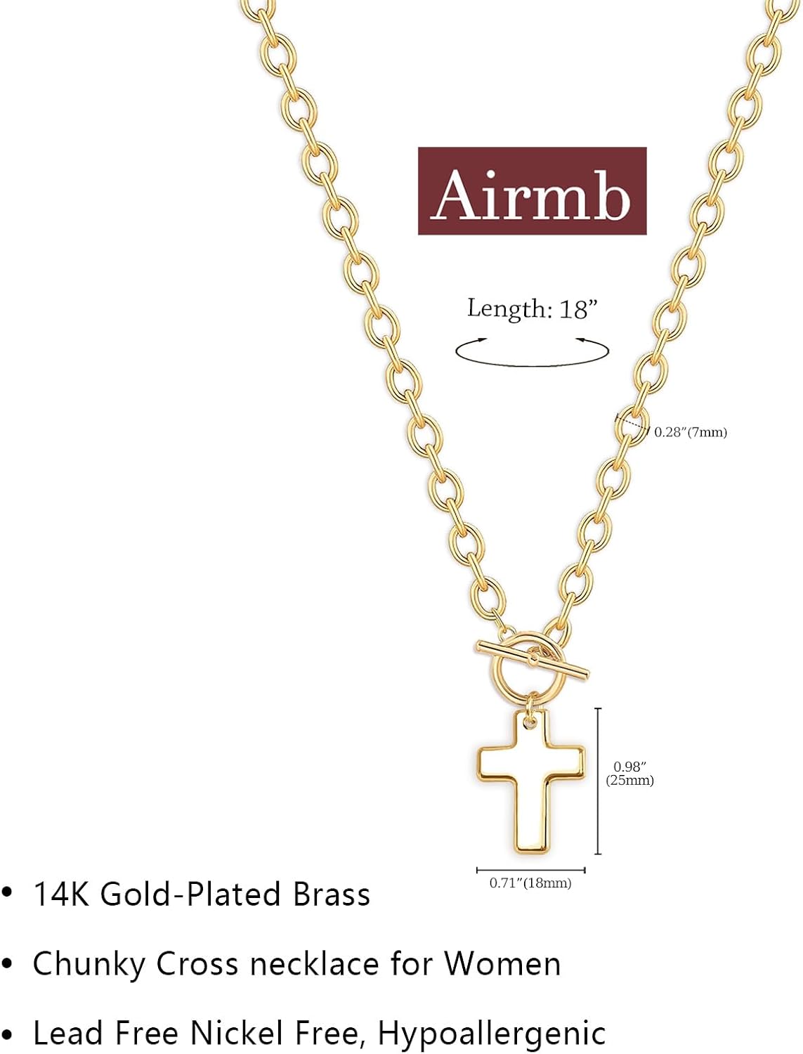 Cross Necklace for Women Gold/Silver Plated Layered Dainty Cross Chain Trendy Choker Satellite Charm Small Crucifix Pendant Gold/Silver Necklace Stackable Hypoallergenic Delicate Gift for Women - Image 5