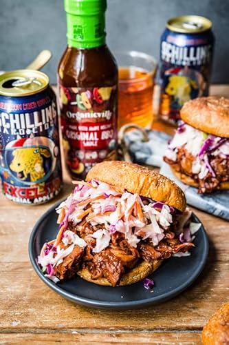 Organicville Original Bbq Sauce - Barbeque Sauce, Sweet, Smoky Flavor, Gluten Free, Vegan, Organic, Non-Gmo, Vegan Barbeque Sauce, Gluten Free Barbeque Sauce, Made With Agave Nectar - 14 Oz, 3-Pack #TOP1