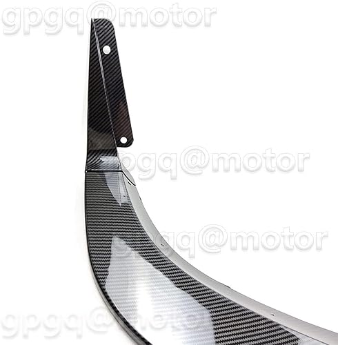 Vista 8 de Divisor de labio delantero compatible con Jeep Grand Cherokee SRT 2017-2021 / Trackhawk 2018-2021 Divisor de parachoques delantero