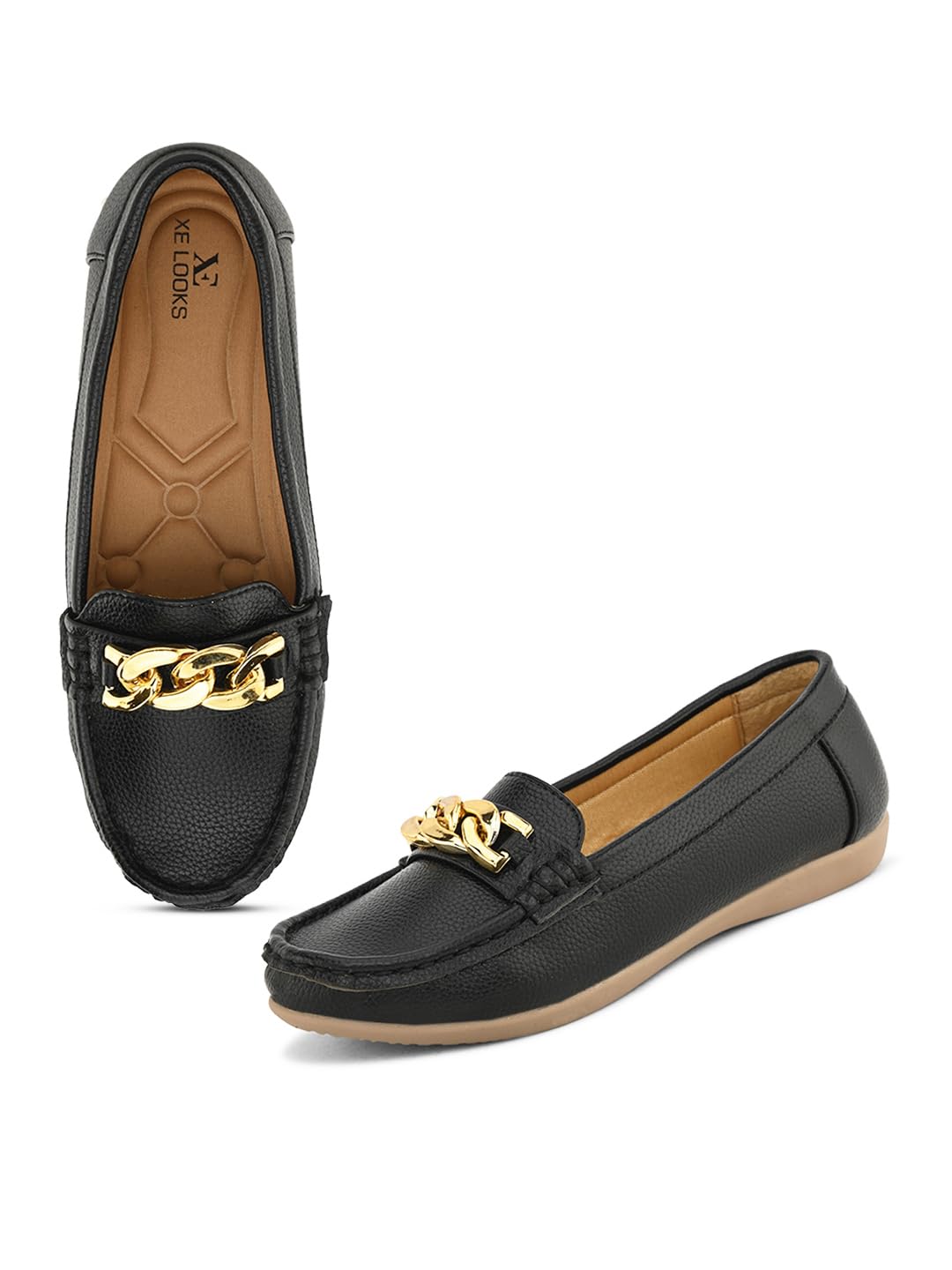 See full amazon price history chart for XE Looks Womens Fancy Chain Design Loafer Ballet & for Women & Girls Footwear Black XE Looks Womens Fancy Chain Design Loafer Ballet & for Women & Girls Footwear Black (B0CNLW61SY) Amazon Price History, Amazon Price Tracker