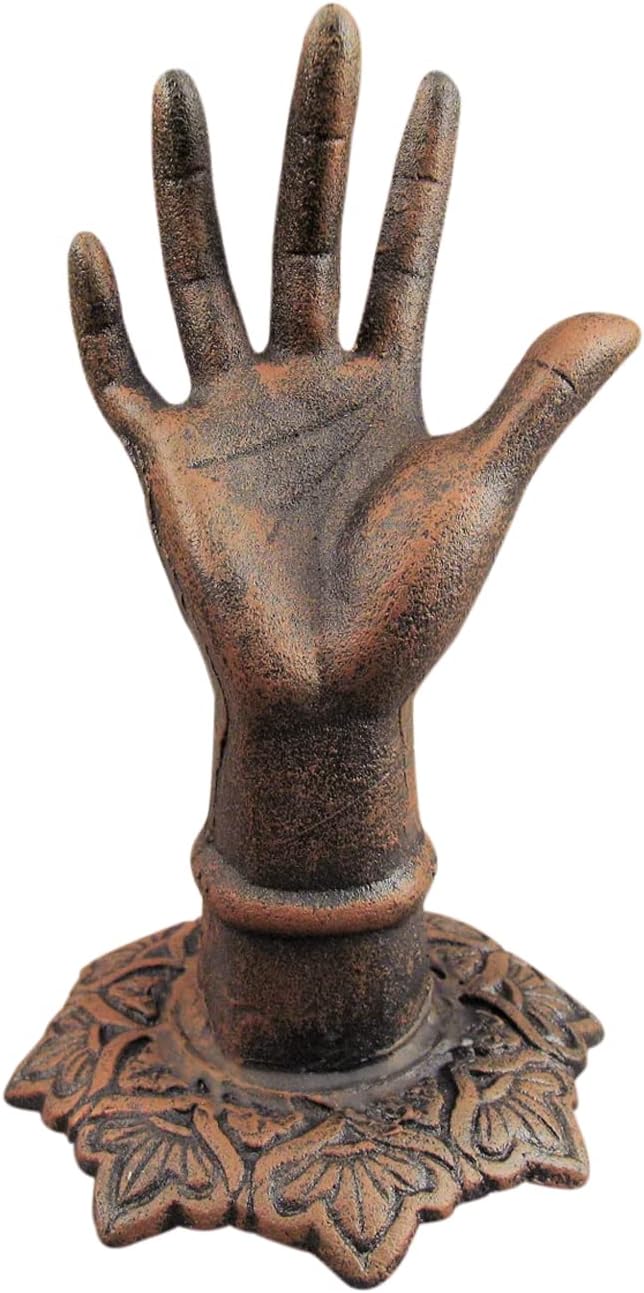 Rustic Hand Shaped Jewelry Holder Ring Holder Hand for