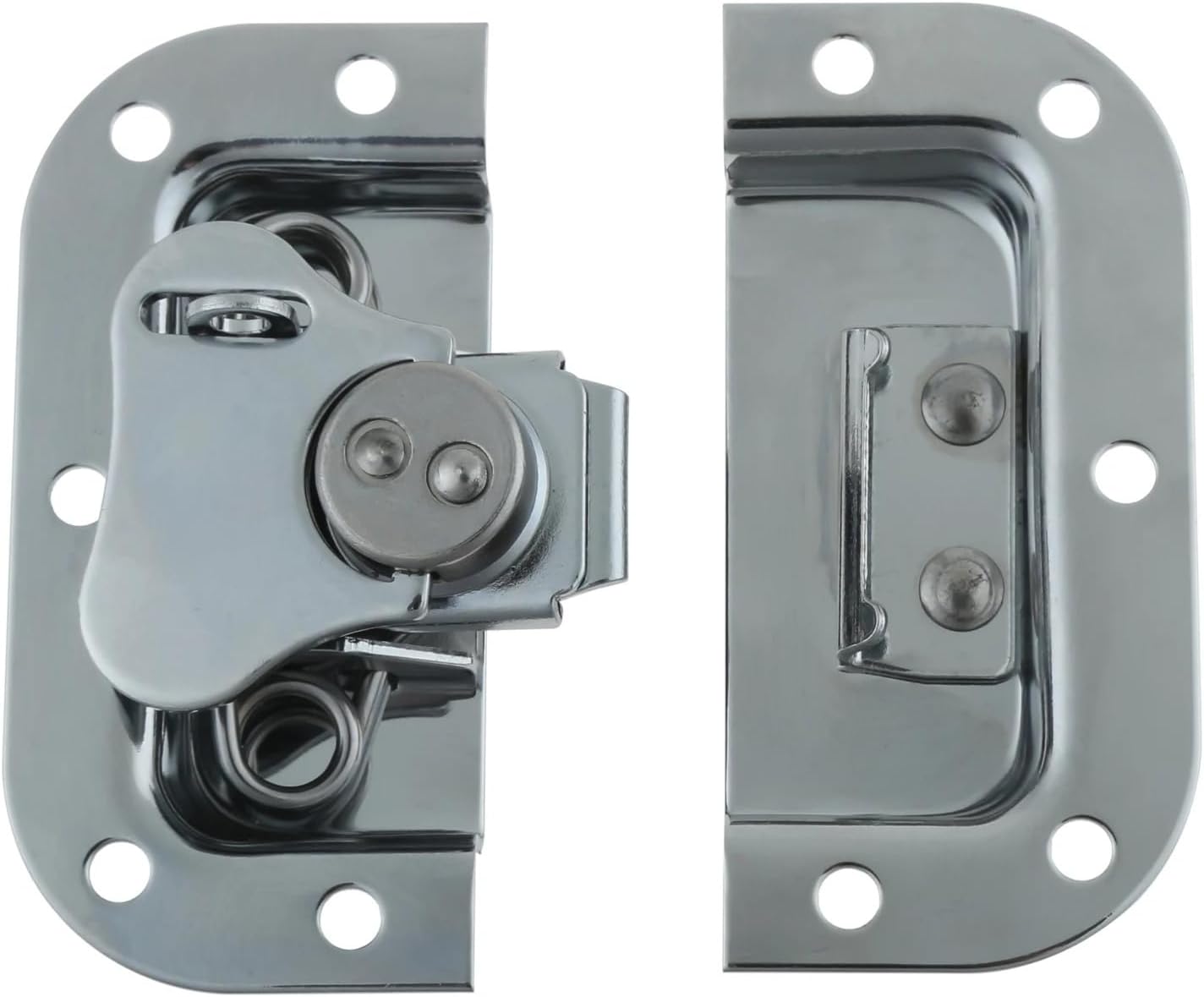 Metal Lock Box Buckle Cabinet Hardware Accessories Locked 82 * 77mm 1Pcs