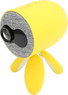 Portable Mini Projector,LED Video Projector 1080P Multimedia Video Player Video Projector for Home Theater Outdoor Entertainment with USB Video Input and Remote Control (UK Plug)