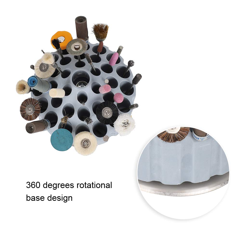Kit de Accesorios para Herramientas rotativas, 35 Cabezales de Pulido, para Acero Inoxidable, con Caja de Almacenamiento, para pulir, taladrar, tallar, lijar, Grabar,