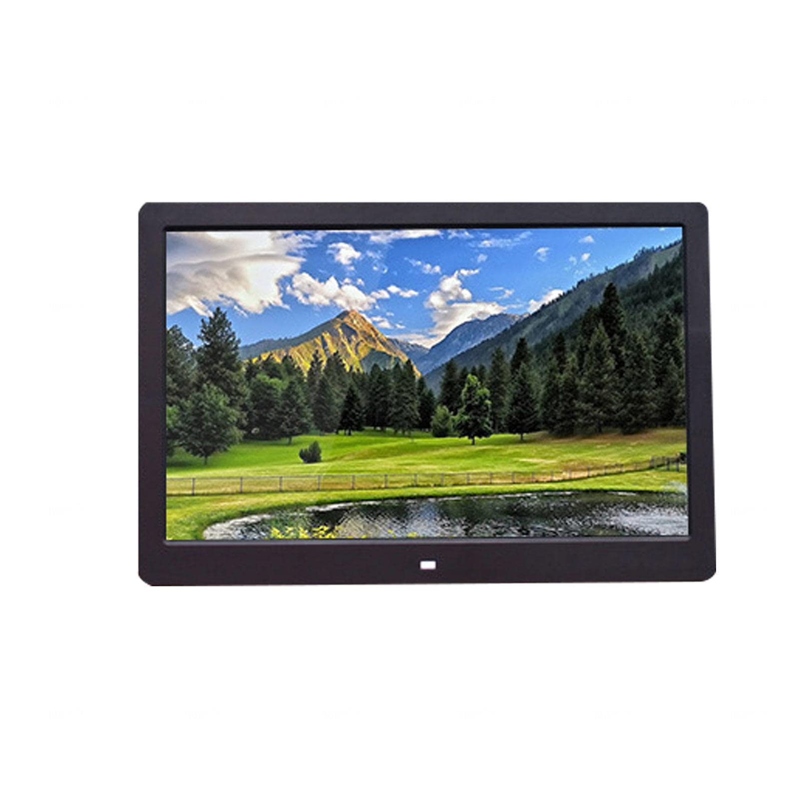 Cadre Photo Numérique 13 Pouces 1280x800 - Lecteur Photo/vidéo/musique, Supporte USB Et Carte SD, Télécommande Incluse