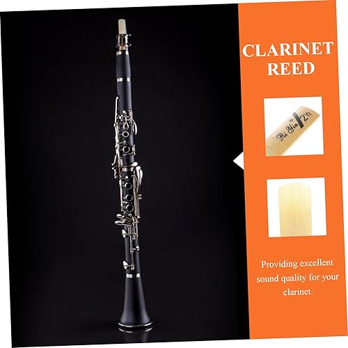 Miniatura 9 de ERINGOGO 10 Uds oud instrumento Clarinete Cañas reemplazo bb clarinete boquilla caña 2 12 clarinete cañas bB clarinete caña 2.5 Componente