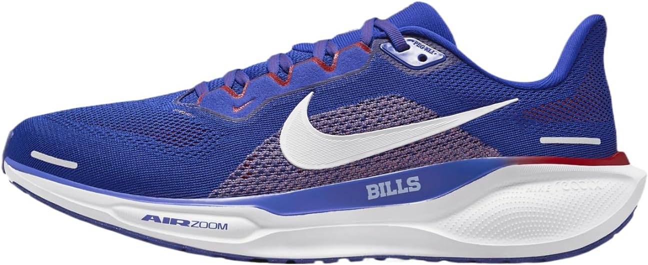Nike Pegasus 41 Men's Road Running Shoes (FZ5074-400, Old Royal/White/University Red/White) Size 9.5