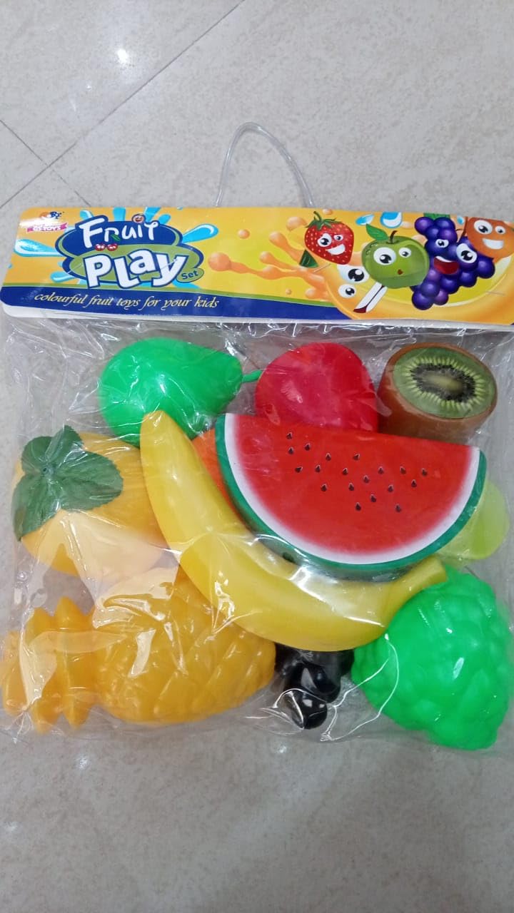 MEHSHAK Plastic Realistic Fruit Toy for Kids Pretend Play Toy Set Big Size (11 Pcs, Multicolor) (B0CQNTJ45D) Amazon Price History, Amazon Price Tracker