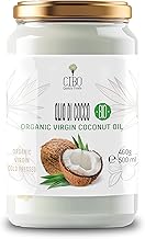Olio di Cocco Biologico Extra Vergine 500ml Extra Vergine, Spremuto a Freddo, non Raffinato