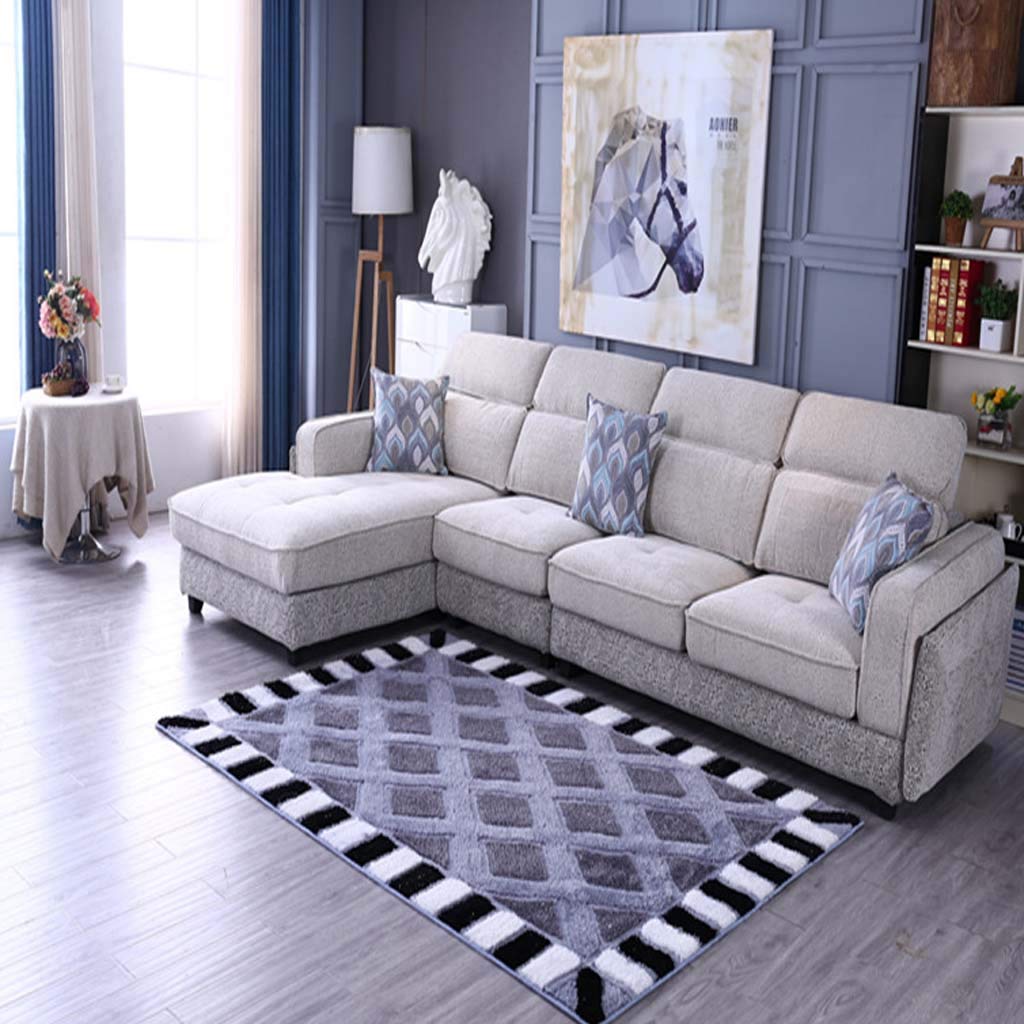 Tapis moquette de salon de soie stretch pour chambre cosy