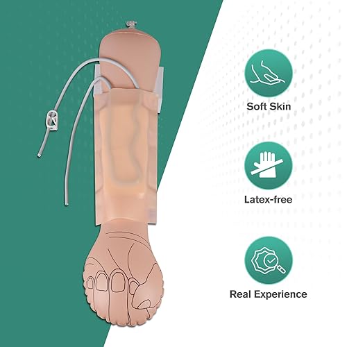 Miniatura 4 de Ultrassist Kit de práctica IV y flebotomía para estudiantes de enfermería, kit de inicio intravenoso para práctica de inyección, kit de venipunción