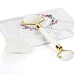 YLTNEUQER Gua Sha Facial Massage Tool & Jade Roller Set, Facial Massager for Face, Neck, Back, Arms, Legs, Eye,SPA Gifts for Women Gua Sha Facial Massager Reduce Puffiness and Improve Wrinkles