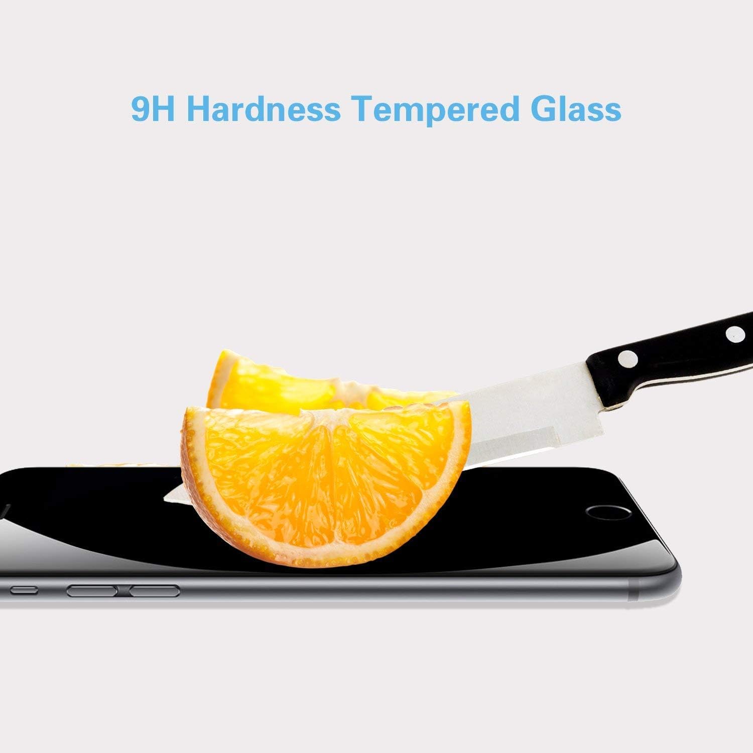 iPhone 6 Plus / 6s Plus Privacy Screen Protector, GPROVA [Anti Spy][Anti-Glare][Anti-Fingerprint][Anti-Scratch] No Bubble Ballistic Tempered Glass HD 2.5D Curve Edge Screen Protector (Full Screen)