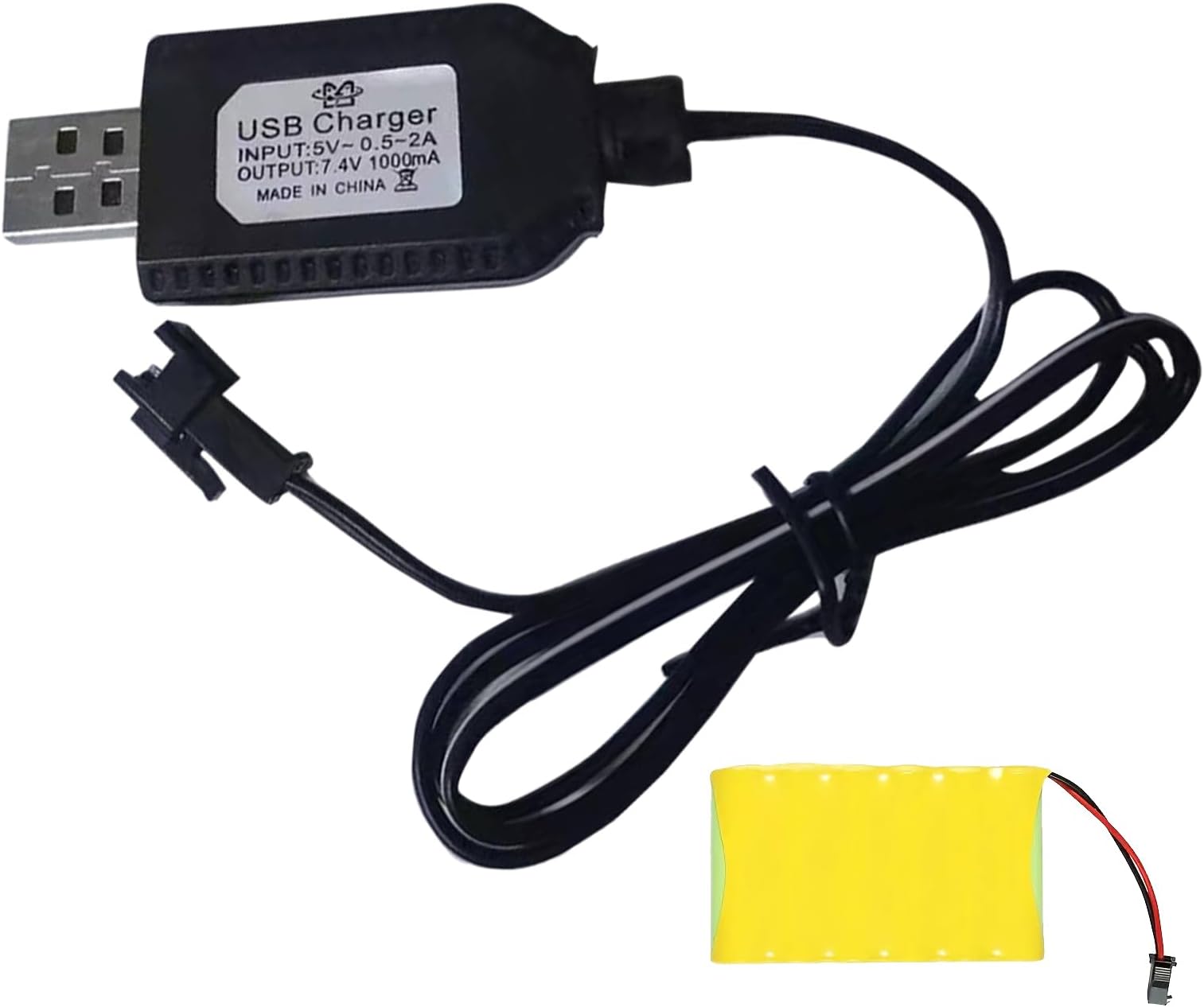 Battery Usb Charger, Drone Battery Charger, Lipo Battery Charger, RC Airplane Lithium Battery, Safety Protection and Indicator Light Design, Electric RC Toy Toy for Airplane