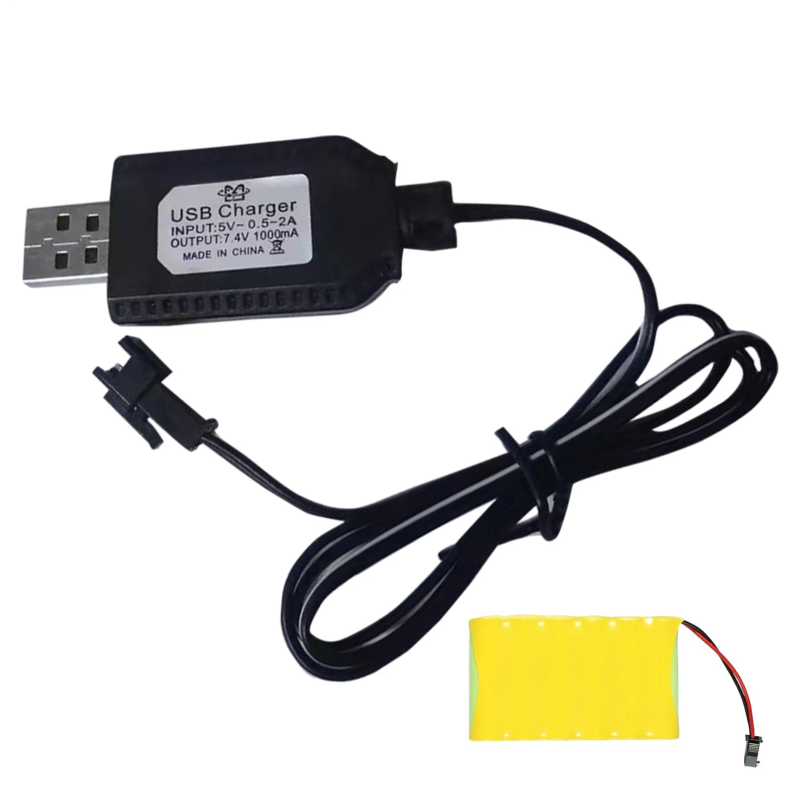 Battery Usb Charger, Drone Battery Charger, Lipo Battery Charger, RC Airplane Lithium Battery, Safety Protection and Indicator Light Design, Electric RC Toy Toy for Airplane