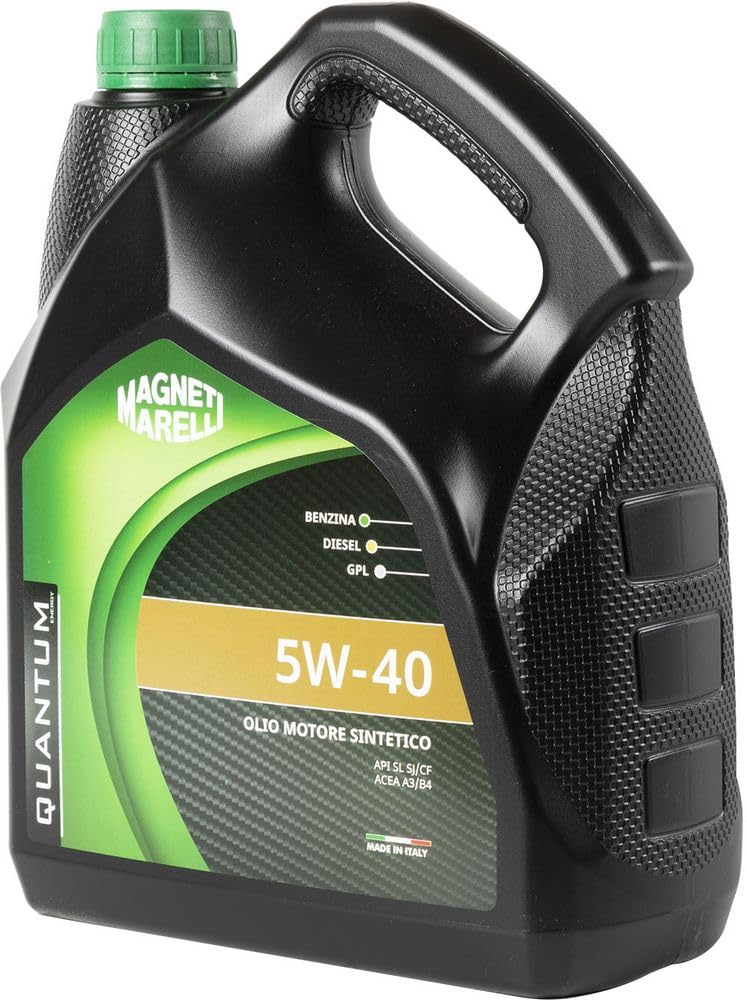 Quantum Energy Magneti Marelli Lubrificante auto sintetico olio motore 5W-40 4lt