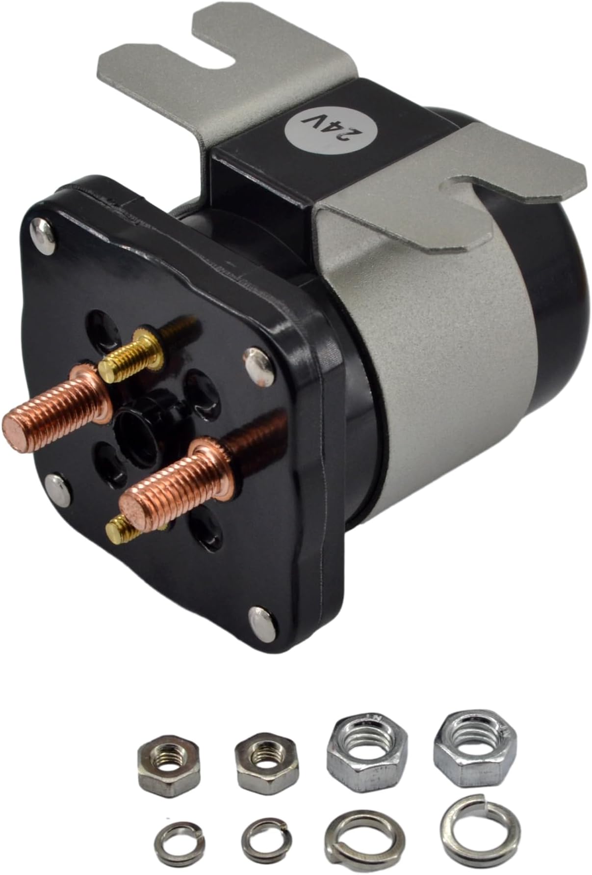 BUYMACHINERYPARTS 586-905 103101 Solenoid Contactor Relay 4 Terminal Compatible with Trombetta White Rodgers Skyjack Replacement for 586-114111 103101 146475