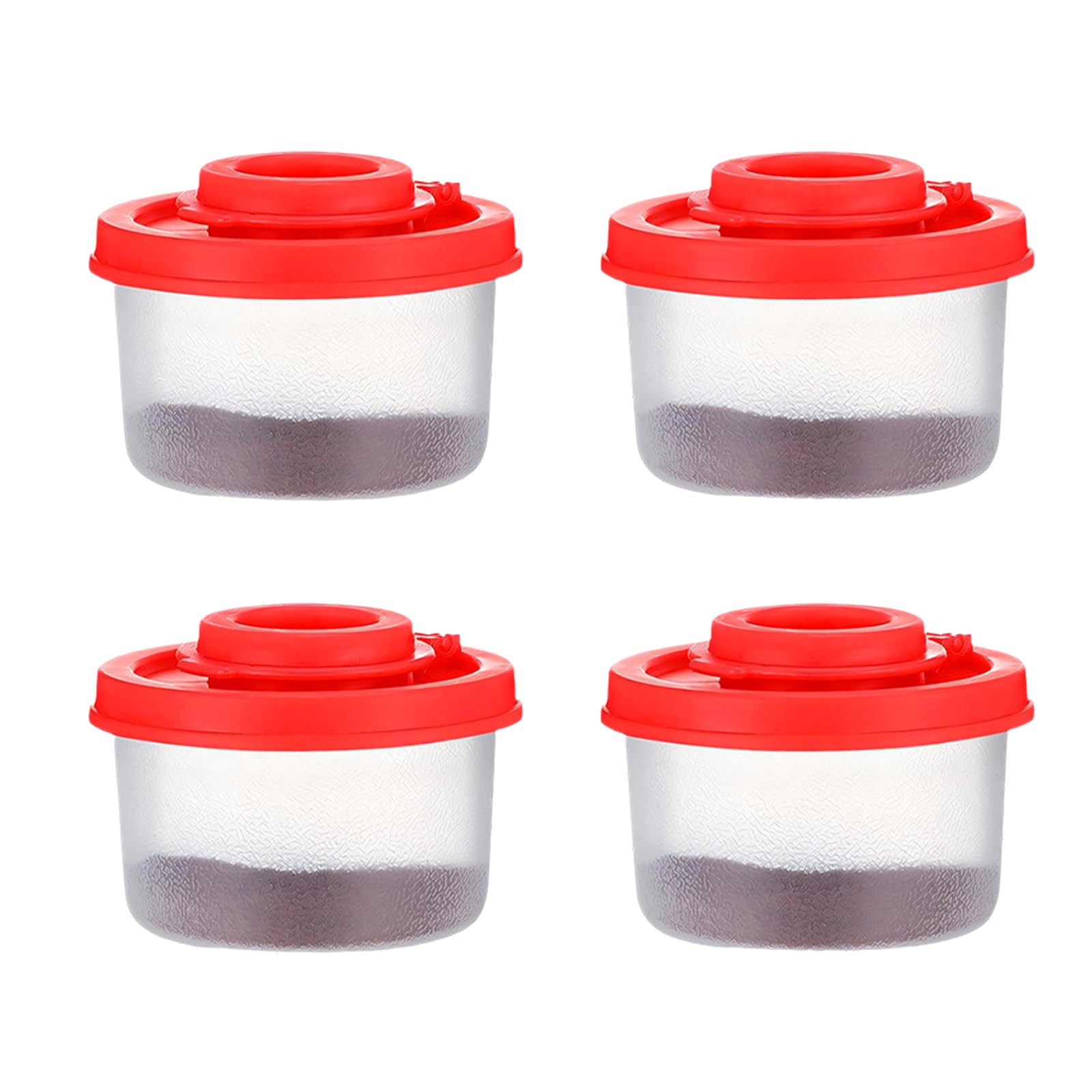 Xjdzineq Condiment Jars Leakproof Lid Ideal for Home Use and Outdoor Activity Presentation Kitchen Storage